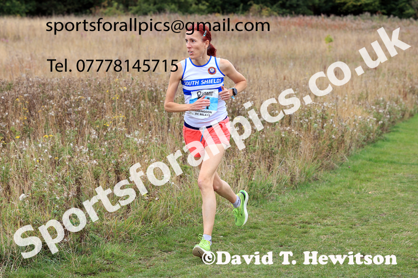 SSenior Womens Relay, 2025 Farringdon Cross Country Relays, Sunderland. Photo: David T. Hewitson/Sports for All Pics